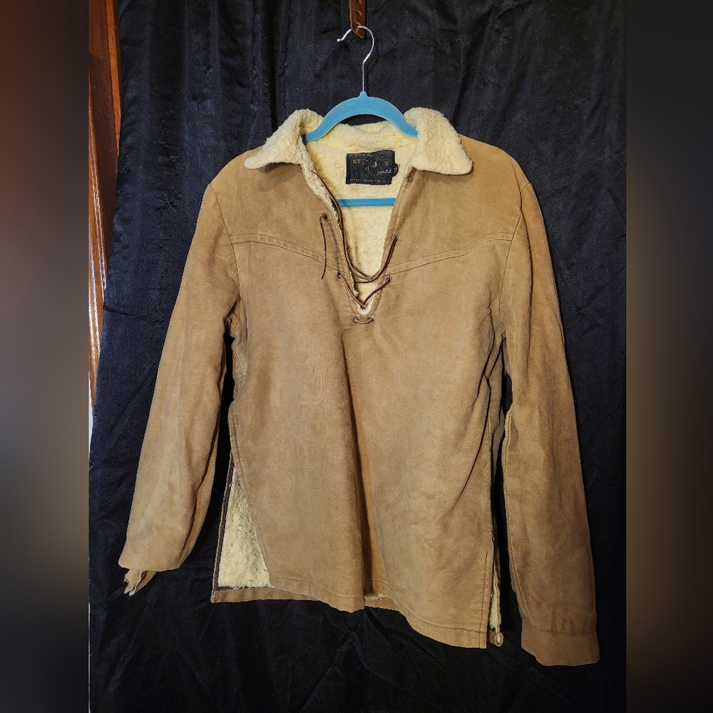 VINTAGE 70'S Sears Suede Pullover Jacket